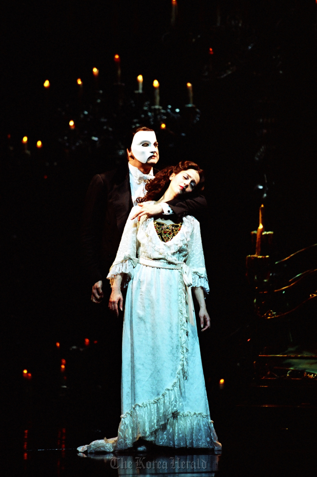 A scene from Andrew Lloyd Webber’s musical“Phantom of the Opera.”   Seol & Company