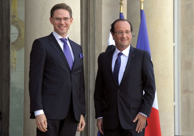 지르키 카타이넨(Jyrki Katainen/핀란드 부총리)
Finnish Prime Minister Jyrki Katainen    AFP-Yonhap News