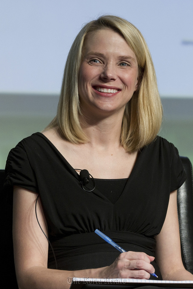 마리사 메이어(Marissa Mayer/기업인/야후최고경영자)
Marissa Mayer    Bloomberg