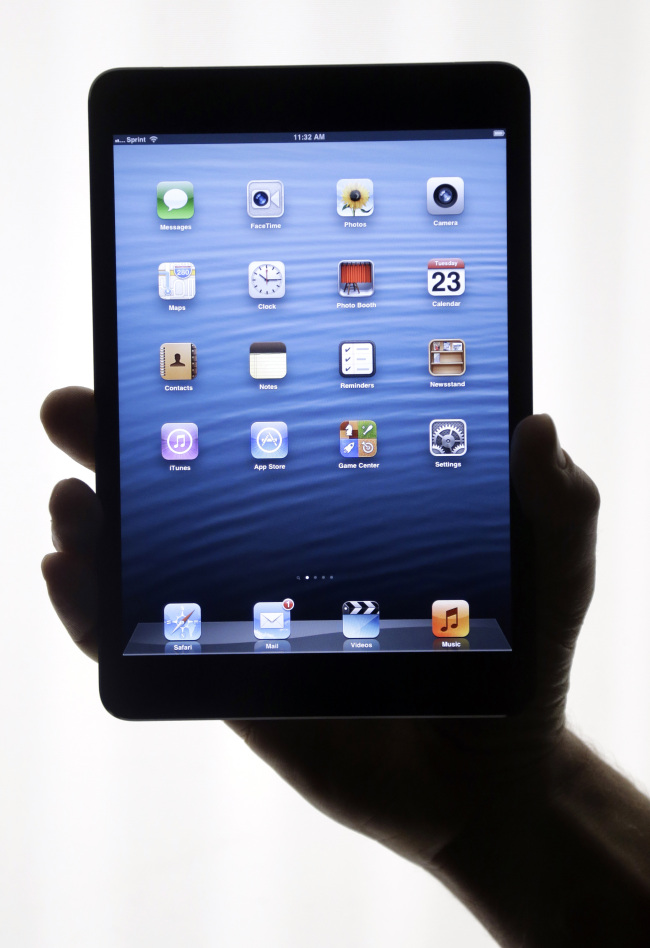 The iPad Mini (AP-Yonhap News)