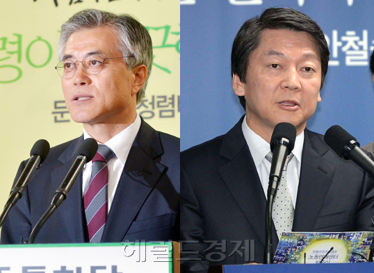 문재인(국회의원/민주통합당),안철수(기업인/교수)
안철수·문재인 지지자, 3행시 대결…승자는?