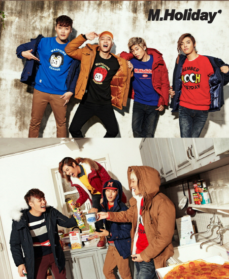 M.I.B,(가수/남자그룹)
올 11월 컴백을 앞두고 의류브랜드의 모델로 나섰다. 최근 ㈜에스제이피플의 의류브랜드인 ‘엠할리데이’ 모델로 발탁된 M.I.B는 멤버 전원이 20대로 구성된 그룹인 만큼...을 받고 있어 앞으로 음악과 패션을 이끌 트렌드 세터로서의 변신을 예고하고 있다.