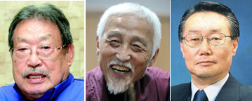 최서면(한국국제연구원장),최서면(한국국제연구원장),김종량(교육인/한양학원이사장)
연세대 문과대 동창회(회장 정구종 동서대 석좌교수)는 지난 24일 ‘제12회 연문인상’ 수상자로 최서면<왼쪽> 국제한국연구원장, 연극인 오현경<가운데> 씨, 김종량<오른쪽> 한양학원 이사장을 선정했다.