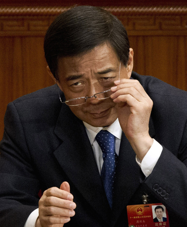 Bo Xilai (AP-Yonhap News)