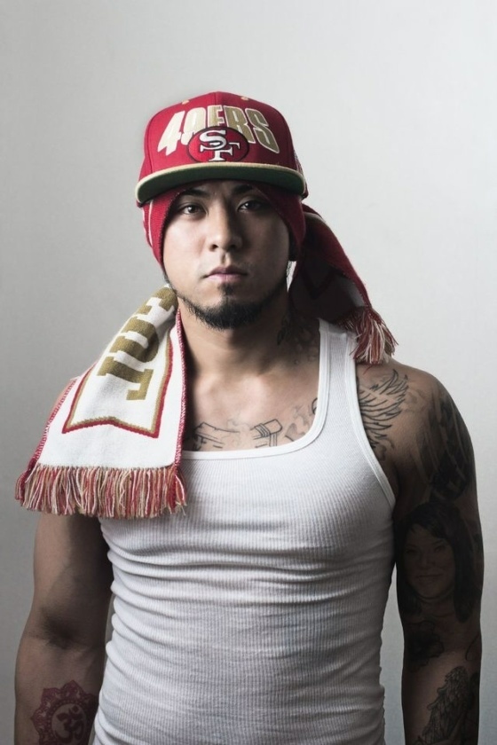 Fillipino-American hip-hop artist Black Ilumin.   Black Ilumin
