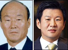 정세영(기업인/전 현대산업개발 명예회장),정몽규(기업인/현대산업개발회장)
1일 재계에 따르면 정몽규 현대산업개발 회장은 부친인 정세영 전 명예회장과 과거 현대차에서 함께 근무를 했던 전직 임원들을 초청해 만남을 가졌던 것으로 알려졌다. 당시 모임에는 전직 고위 임원 30여명이 참석했으며, 대화 주제는 자연스럽게 정 전 명예회장을 회고하고 다시 조명하는 문제에 맞춰졌다. 특히 이들 인사들은 정세영 전 명예회장의 10주기인 2015년에 맞춰 ‘건설인’이 아닌 ‘한국 자동차의 아버지’로서 그에 대한 재조명이 이뤄져야 한다는 데 뜻을 같이한 것으로 전해졌다. 자동차 산업적 측면에서 정세영 전 명예회장에 대한 연구와 도서 출간 여부도 검토됐다는 전언이다.