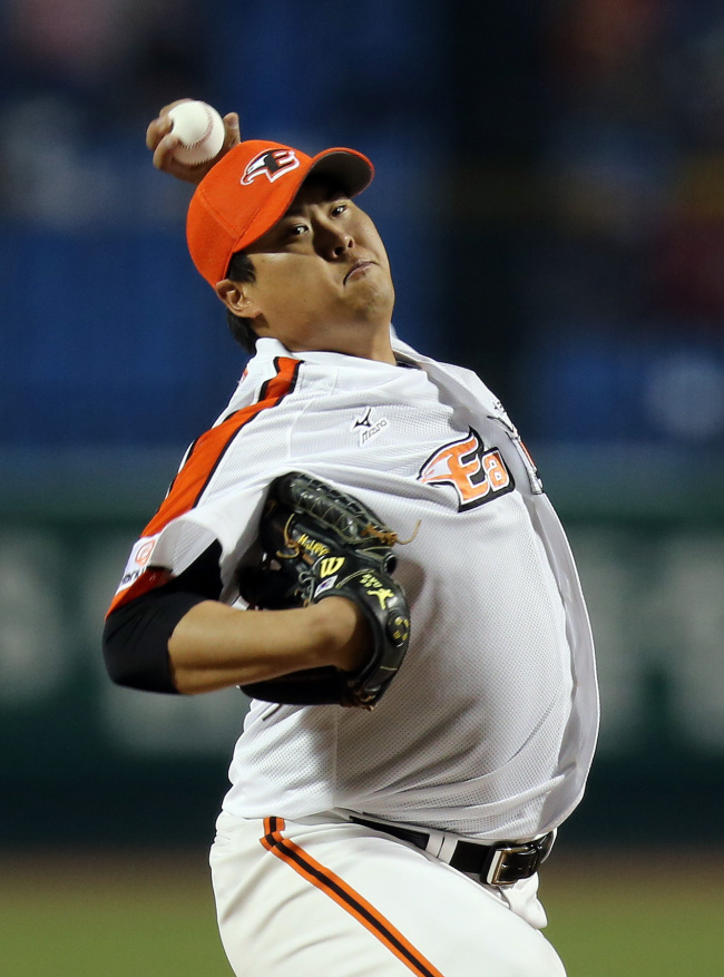 류현진(야구선수/한화이글스/투수)
Hanwha Eagles starter Ryu Hyun-jin   Yonhap News