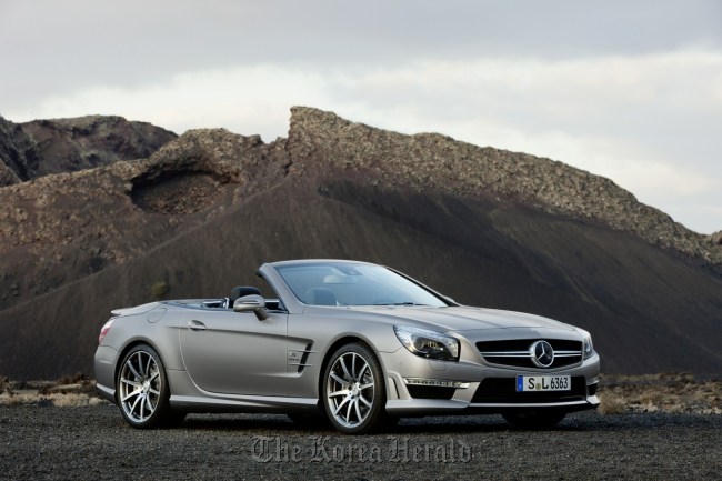 The Mercedes-Benz SL63 AMG
