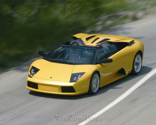 The Lamborghini Murcielago