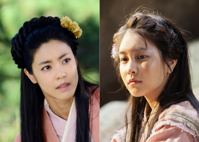 이윤지(배우),박민지(배우)
SBS 대기획 ‘대풍수’의 아역 배우들이 모두 성인 배우들로 교체되며 드라마의 제2막이 시작된다.
7일 오후 9시 55분에 방송되는 9회분부터 본격적으로 등장하는 성인 배우는 지상 역에 지성, 정근 역에 송창의, 해인 역 김소연, 반야 역 이윤지다. 지성은 지난 8회 말미에 풍수에 능한 이한백 술사로 자신을 포장한 채 이미 등장한 바 있다.
지난 8회까지 아역을 연기한 이다윗(지상 역), 노영학(정근 역), 손나은(해인 역), 박민지(반야 역) 등 배우들은 초반에 극을 이끌어 나가며 스토리를 탄탄하게 다지는 데 큰 역할을 했다.