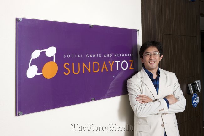 Sundaytoz founder and CEO Lee Jung-woong
Sundaytoz founder and CEO Lee Jung-woong