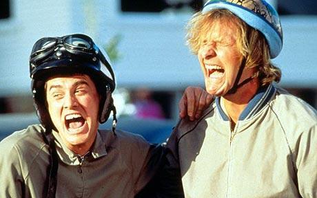 A scene from movie "Dumb and Dumber"