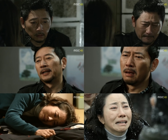송옥숙(배우),전광렬(배우)
MBC 수목드라마 ‘보고싶다’에 중견배우들의 호연이 시청자들의 눈길을 사로잡았다.
11월 15일 오후 방송한 ‘보고싶다’에서는 납치당한 납치된 후 수연을 찾아헤매는 김성호(전광렬 분)의 모습과 딸의 사망소식을 듣고 오열하는 김명희(송옥숙 분)의 모습이 그려졌다.