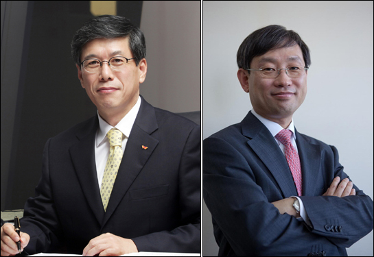하성민(기업인/SK텔레콤 사장),김상헌(기업인/NHN대표)
하성민 SK텔레콤 사장과 김상헌 NHN 대표는 19일 오전 10시 30분 SK텔레콤 을지로 본사에서 빅데이터·신규 서비스 개발 협력, 사회공헌 공동 추진 등의 내용을 담은 전방위 업무제휴 협약을 체결했다.
