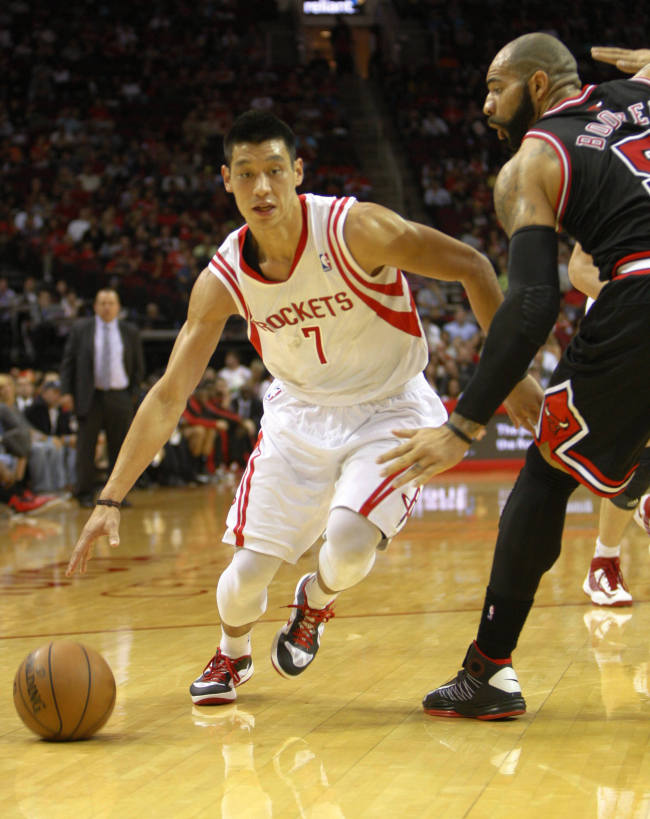 제레미 린(Jeremy Lin/농구선수/휴스턴 로키츠)
Houston Rockets guard Jeremy Lin drives against the Chicago Bulls on Wednesday.   Xinhua-Yonhap News