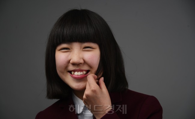 아역탤런트 유연미. 박해묵 기자/mook@heraldcorp.com
아역탤런트 유연미. 박해묵 기자/mook@heraldcorp.com
