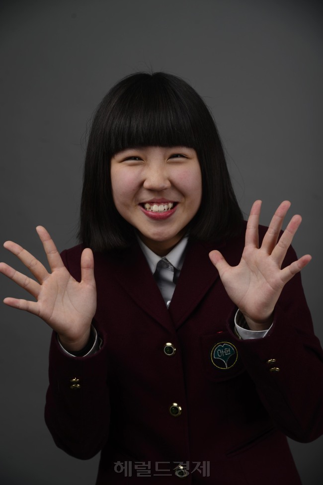 아역탤런트 유연미. 박해묵 기자/mook@heraldcorp.com
아역탤런트 유연미. 박해묵 기자/mook@heraldcorp.com
