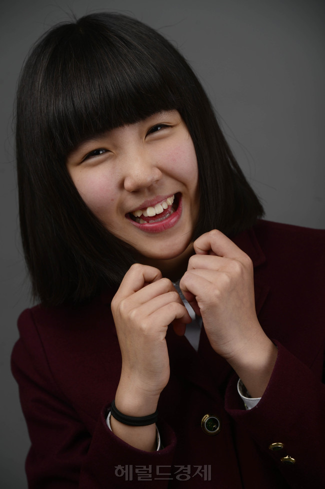 아역탤런트 유연미. 박해묵 기자/mook@heraldcorp.com
아역탤런트 유연미. 박해묵 기자/mook@heraldcorp.com