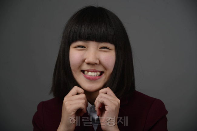 아역탤런트 유연미. 박해묵 기자/mook@heraldcorp.com
아역탤런트 유연미. 박해묵 기자/mook@heraldcorp.com
