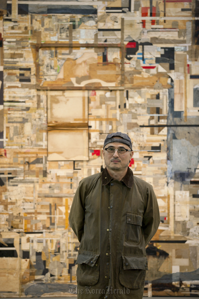 Japanese artist Shinro Ohtake.   Park Myung-rae/Art Sonje Center