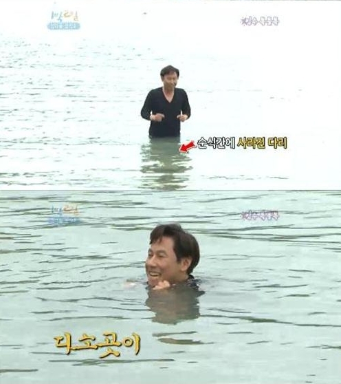 윤종신(가수/작곡가)
가수 윤종신이 다소곳이 겨울바다에 입수했다.
25일 방송된 KBS 2TV ‘해피선데이 - 1박 2일’에서는 진도 가사도 섬마을 음악회 1탄이 전파를 탔다. 이날 윤종신은 섬마을 음악회를 위해서 유희열, 윤상과 특별 게스트로 출연해 멤버들을 깜짝 놀라게 했다.