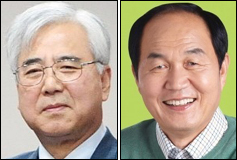 문용린(서울시교육감후보/교수),이수호(서울시교육감 후보)
12월19일 대통령선거와 함께 치러지는 서울시교육감 재선거가 보수ㆍ진보 진영 단일 후보들이 후보 등록을 속속 마치면서 본격적으로 막이 올랐다.