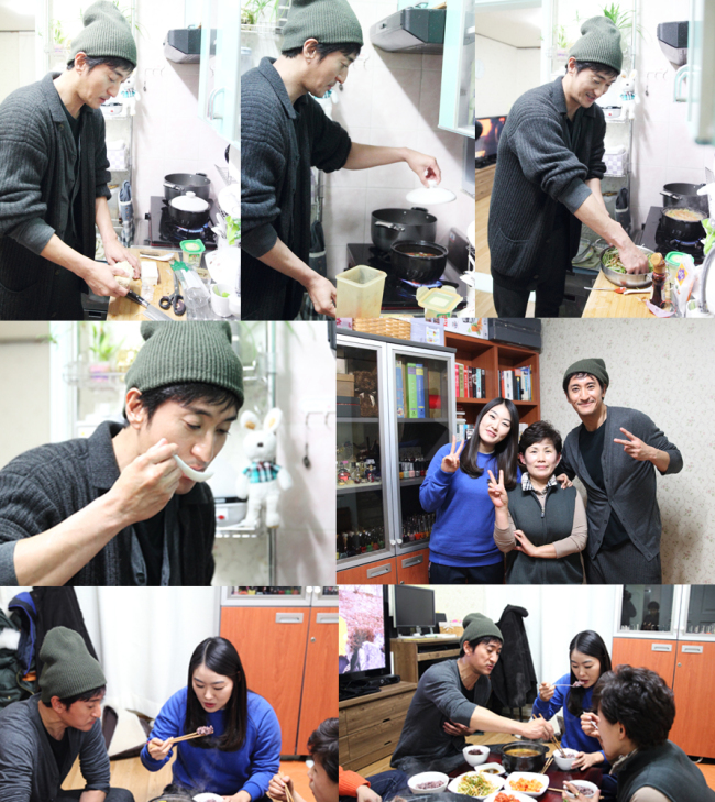 신현준(배우)
배우 신현준(44)이 KBS2 월화드라마 ‘울랄라부부’ 마지막회가 방송된 지난 27일 저녁 서울 마포구의 한 모녀의 집을 찾았다. ‘울랄라부부’ 제작발표회에서 시청률 1위 공약으로 내건 ‘일일 주부 이벤트’를 실천하기 위해서였다.
