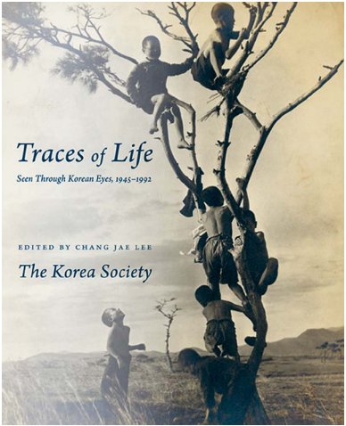 The cover of “Traces of Life,” a book that features photographs on exhibit
at the Korea Society
