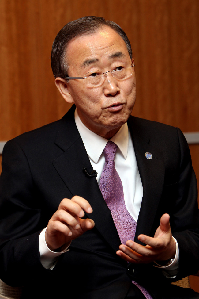 Ban Ki-moon   AP-Yonhap News