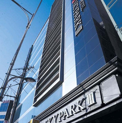Hotel Skypark in Myeong-dong, a popular tourist spot in Seoul
Park Hae-mook/The Korea Herald