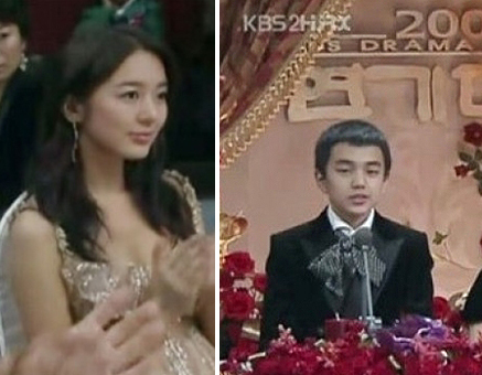 윤은혜(가수/배우),유승호(배우)
MBC 드라마 ‘보고싶다’에서 연인으로 출연하고 있는 배우 윤은혜(28)와 유승호(19)의 6년 전 과거 사진이 화제를 모으고 있다.
　최근 온라인 커뮤니티에는 ‘윤은혜와 유승호의 충격적인 과거’라는 제목으로 사진이 여러 장 게재됐다.