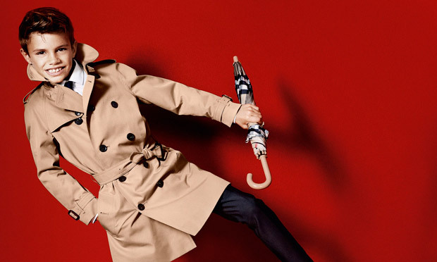 Romeo Beckham features in ads for Burberry’s spring/summer 2013 collection. (Burberry)