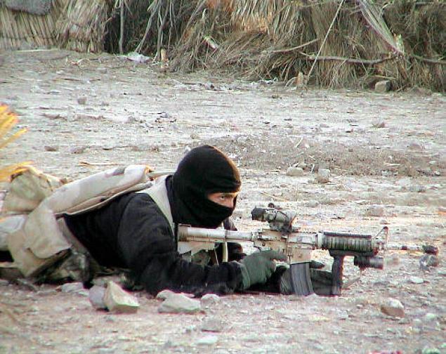 A Navy SEAL sharpshooter. (AP)