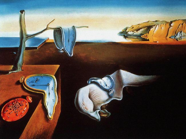Salvador Dalí's masterpiece, The Persistence of Memory, 1931. (AP)