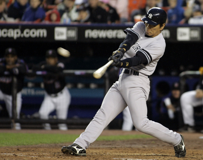 마스이 히데키(Matsui Hideki/야구선수/탬파베이 레이스)
Hideki Matsui batted .282 with 175 homers and 760 RBIs for the Yankees, Angels, Athletics and Rays.   AP-Yonhap News