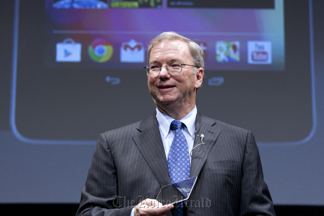 에릭 슈미트(Eric Emerson Schmidt/기업인/구글회장)
Eric Schmidt