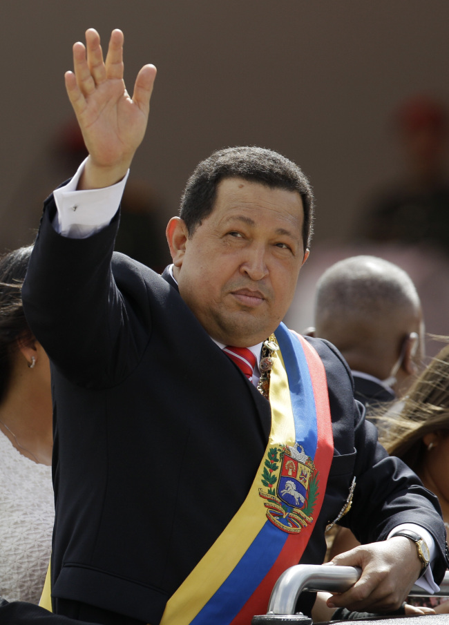 우고 차베스(Hugo Chavez/베네수엘라 대통령)
Venezuela’s President Hugo Chavez