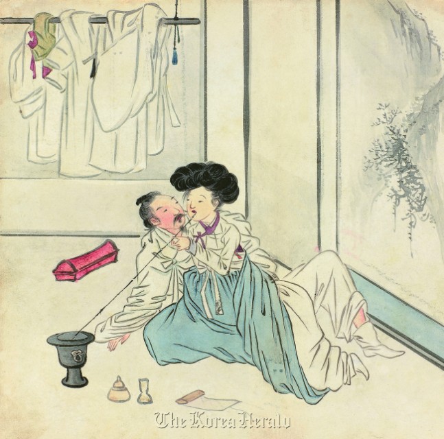 Joseon’s erotic paintings to go on display