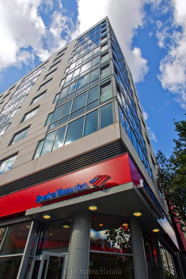 A Bank of America Corp. branch in New York.   Bloomberg