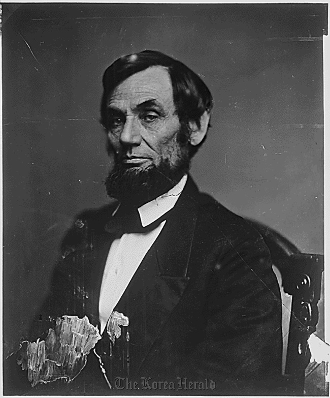 Portrait of 16th President Abraham Lincoln, c. 1861-65.   National Archives/MCT