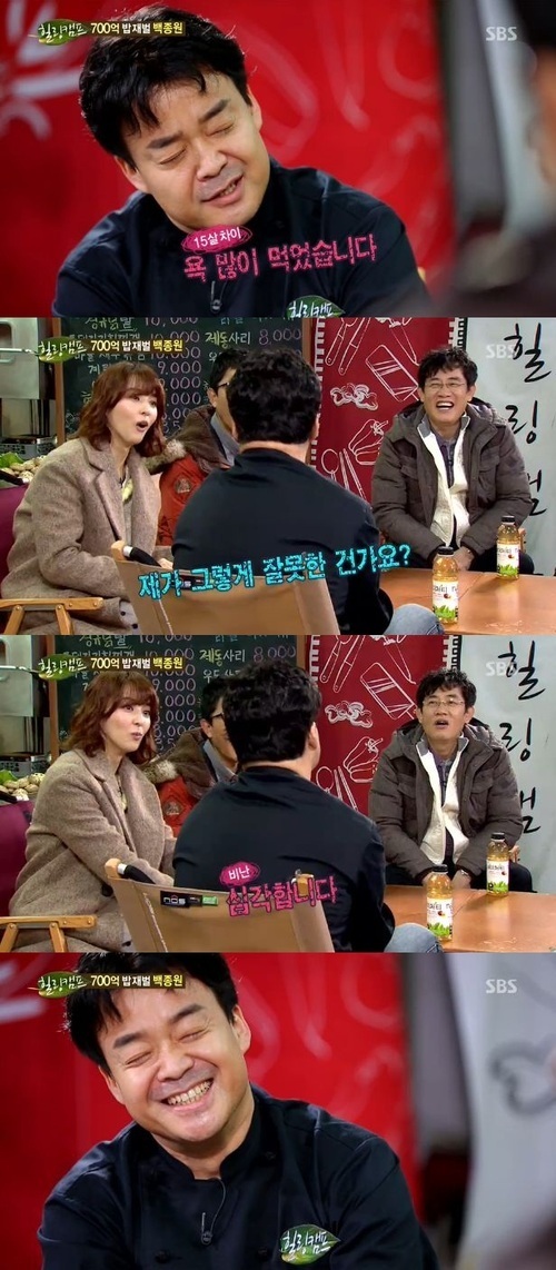 백종원(기업인/더본코리아 대표)
더본코리아 백종원 대표가 지난해 매출에 관해 이야기해 눈길을 끌었다. 백종원 대표는 21일 오후 방송된 SBS ‘힐링캠프-기쁘지 아니한가’에서 “국내 매장 4...사는 반은 남는다’는 속설이 있는데 요즘은 전혀 그렇지 않다”며 “1호 가게인 쌈밥집은 17억 원의 빚을 남기기도 했다”고 덧붙여 눈길을 끌었다.
