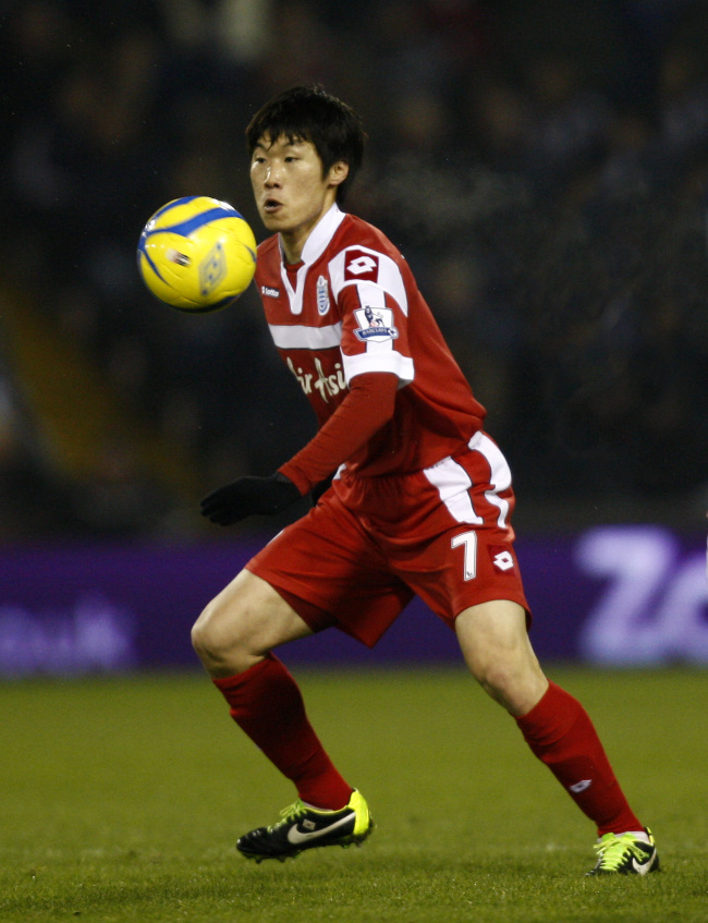 박지성(축구선수/퀸즈 파크 레인저스FC/MF)
QPR’s Park Ji-sung   Penta-Yonhap News