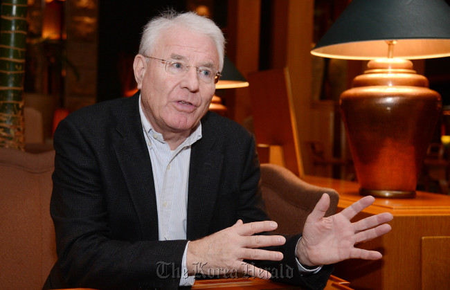 Klaus Leisinger, chairman of the Novartis Foundation for Sustainable Development.   Ahn Hoon/The Korea Herald