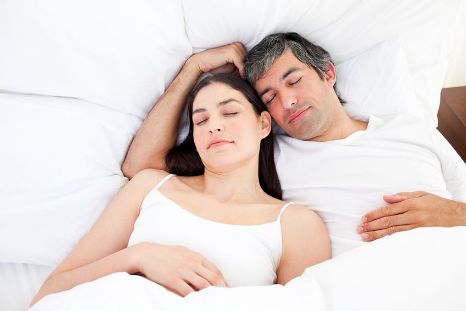 Couples that sleep well are more likely to appreciate partner, report said. (123rf)