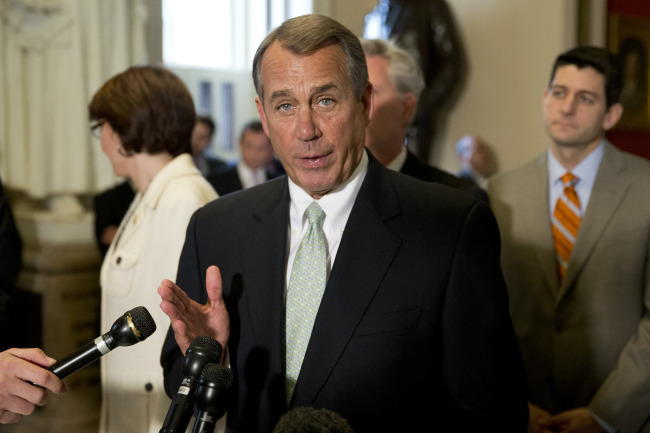 House Speaker John Boehner, a Republican from Ohio.   Bloomberg