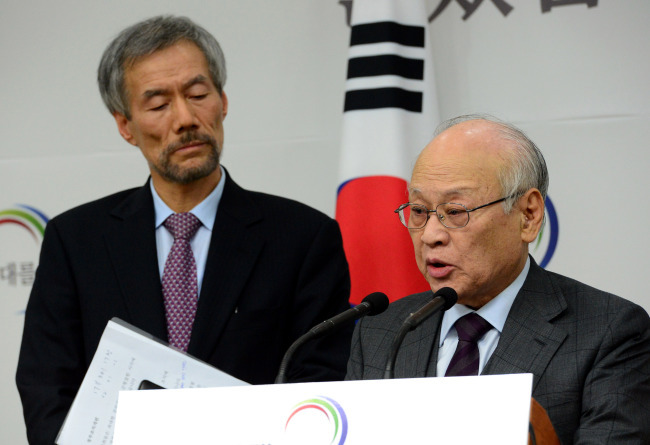Kim Yong-joon, the prime minister candidate. (Yonhap News)