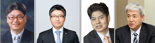 이관훈(기업인/CJ(주)대표),허민호(기업인/CJ올리브영 부사장 대우),허민회(기업인/CJ 푸드빌 부사장),손관수(기업인 CJ GLS대표)
CJ그룹은 28일 이관훈 CJ㈜ 대표와 김철하 CJ제일제당 대표를 각각 사장으로 승진시키는 등 96명에 대한 정기 임원인사를 단행했다고 밝혔다.
