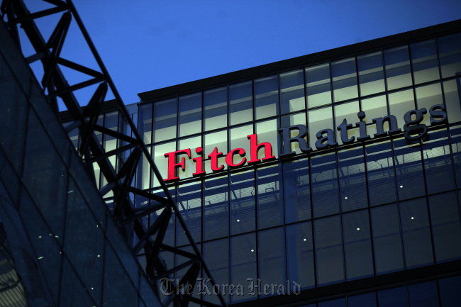 Financial agency Fitch Ratings Ltd. in London.    Bloomberg