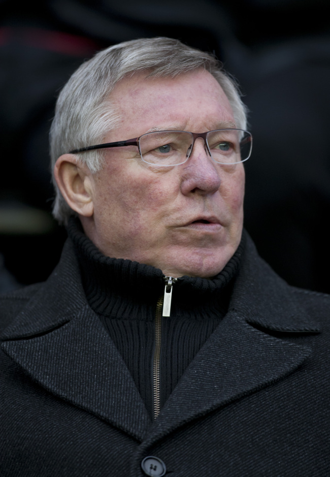Manchester United’s manager Sir Alex Ferguson.    AP-Yonhap News