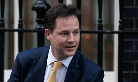 Nick Clegg, leader of the Liberal Democrats in the U.K. (AP)
